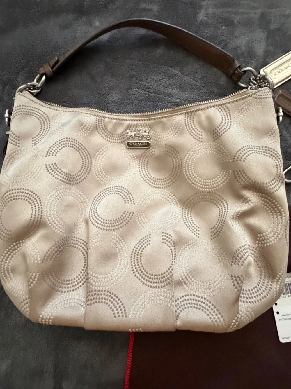 Authentic Coach Madison Hobo Handbag
